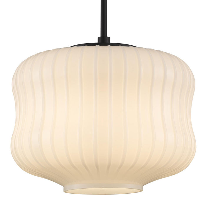 Quoizel - CARA1814MBK - One Light Pendant - Cara - Matte Black