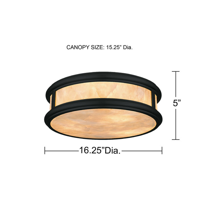 Quoizel - COLE1616MBK - LED Flush Mount - Colette - Matte Black