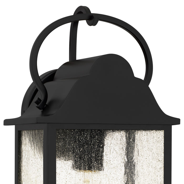 Quoizel - DAM8307MBK - One Light Outdoor Wall Lantern - Damian - Matte Black