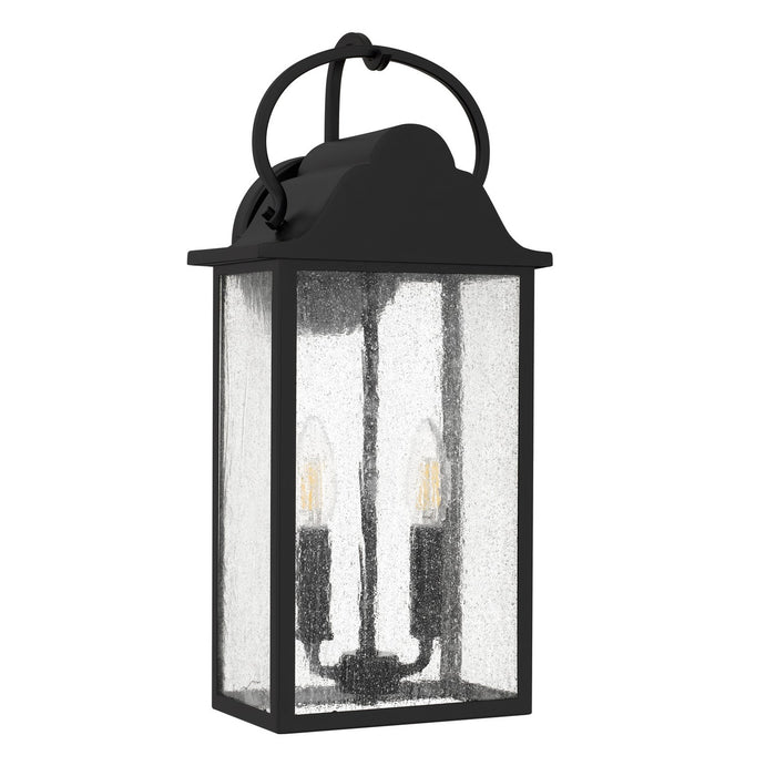 Quoizel - DAM8407MBK - LED Outdoor Wall Lantern - Damian - Matte Black
