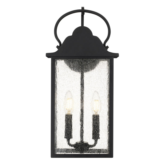Quoizel - DAM8407MBK - LED Outdoor Wall Lantern - Damian - Matte Black