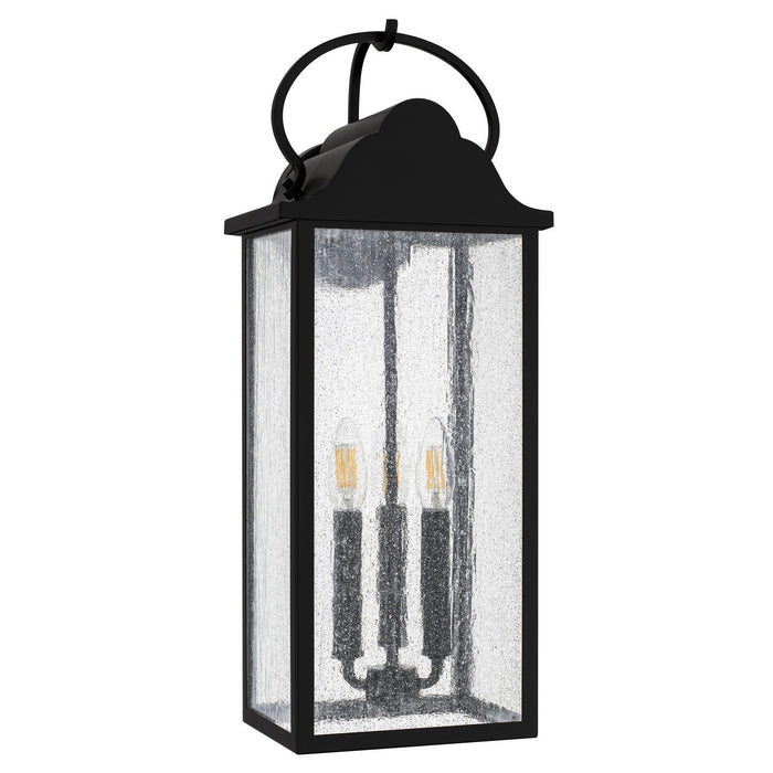 Quoizel - DAM8408MBK - LED Outdoor Wall Lantern - Damian - Matte Black