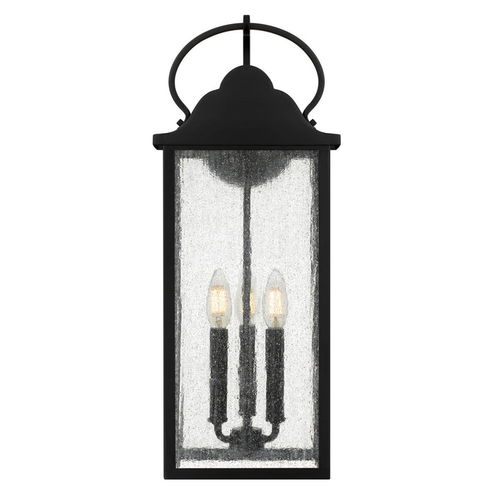 Quoizel - DAM8408MBK - LED Outdoor Wall Lantern - Damian - Matte Black