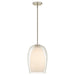 Quoizel - EVN1510BN - One Light Mini Pendant - Evelynn - Brushed Nickel