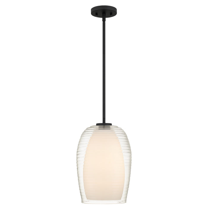 Quoizel - EVN1510MBK - One Light Mini Pendant - Evelynn - Matte Black