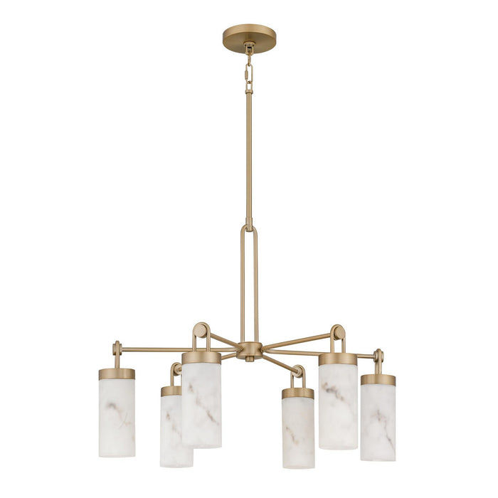 Quoizel - GIA5026BGD - LED Chandelier - Gianna - Bronze Gold