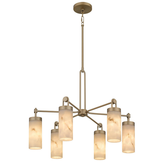 Quoizel - GIA5026BGD - LED Chandelier - Gianna - Bronze Gold