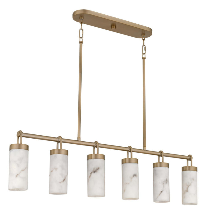 Quoizel - GIA640BGD - LED Island Pendant - Gianna - Bronze Gold