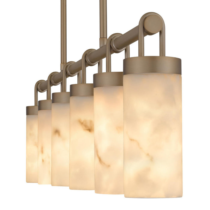 Quoizel - GIA640BGD - LED Island Pendant - Gianna - Bronze Gold