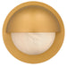 Quoizel - HARL8408NWS - LED Outdoor Wall Lantern - Harlowe - Nouveau Painted Weathered Brass