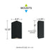 Quoizel - KYLE8405EK - LED Outdoor Wall Lantern - Kyler - Earth Black
