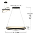 Quoizel - PCISB2832MBK - LED Pendant - Isabelle - Matte Black