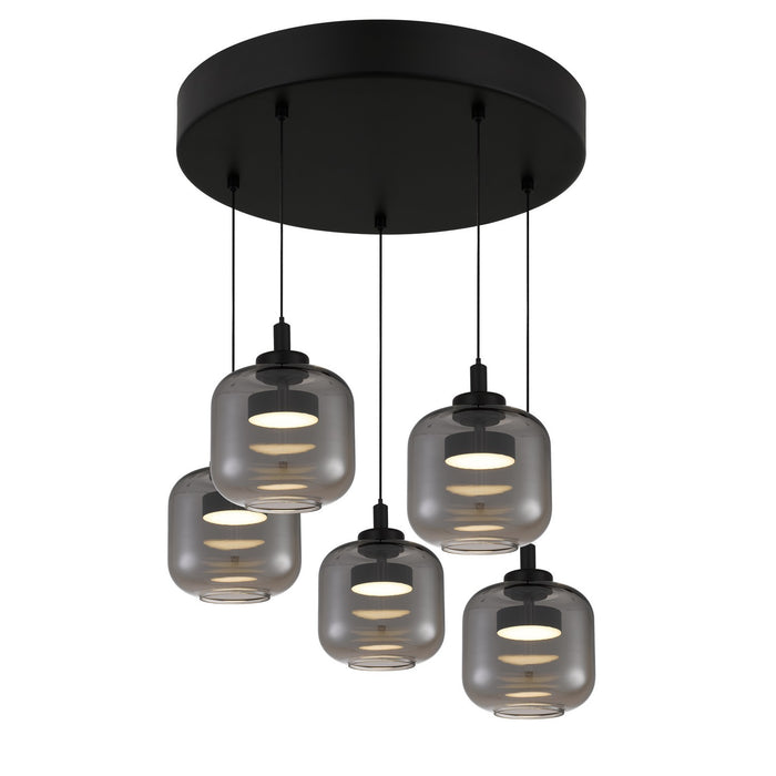 Quoizel - PCLEN2822MBK - LED Pendant - Lenora - Matte Black