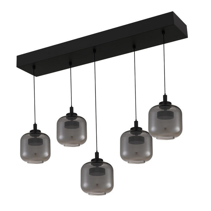 Quoizel - PCLEN538MBK - LED Island Pendant - Lenora - Matte Black
