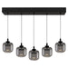 Quoizel - PCLEN538MBK - LED Island Pendant - Lenora - Matte Black