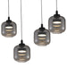 Quoizel - PCLEN538MBK - LED Island Pendant - Lenora - Matte Black