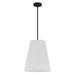 Quoizel - PRGA1514MBK - One Light Pendant - Peregrine - Matte Black