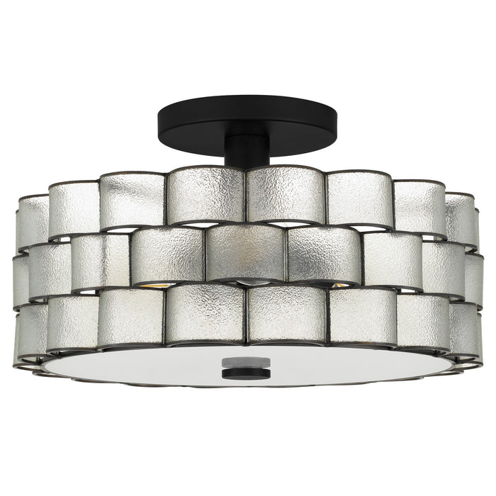 Quoizel - RORY1716MBK - Three Light Semi-Flush Mount - Rory - Matte Black