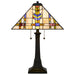 Quoizel - TF6821VA - Two Light Table Lamp - Draxen - Valiant Bronze