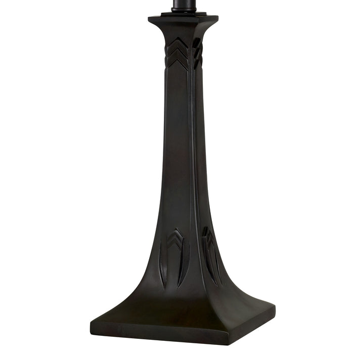 Quoizel - TF6821VA - Two Light Table Lamp - Draxen - Valiant Bronze