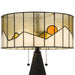 Quoizel - TF6831MBK - Two Light Table Lamp - Blackwood - Matte Black