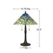 Quoizel - TF6835VB - Two Light Table Lamp - Seasons - Vintage Bronze