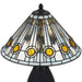 Quoizel - TF6840MBK - Two Light Table Lamp - Ayla - Matte Black