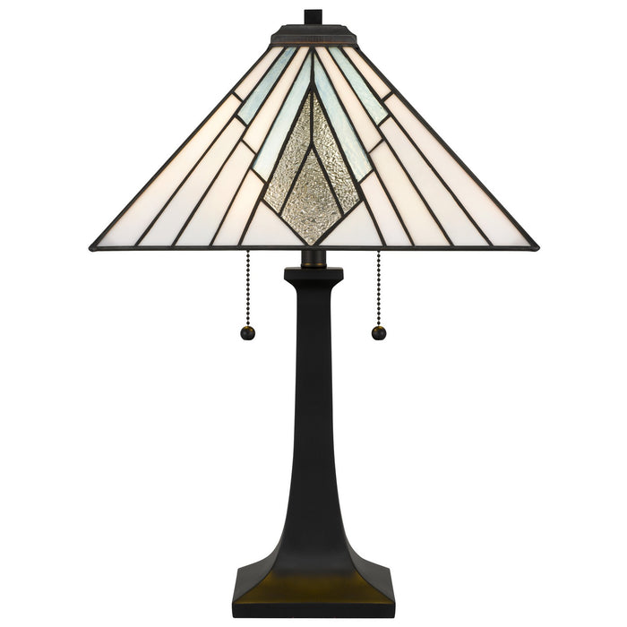 Quoizel - TFDV6323MBK - Two Light Table Lamp - Duvane - Matte Black
