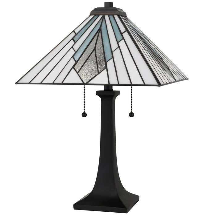 Quoizel - TFDV6323MBK - Two Light Table Lamp - Duvane - Matte Black