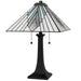 Quoizel - TFDV6323MBK - Two Light Table Lamp - Duvane - Matte Black
