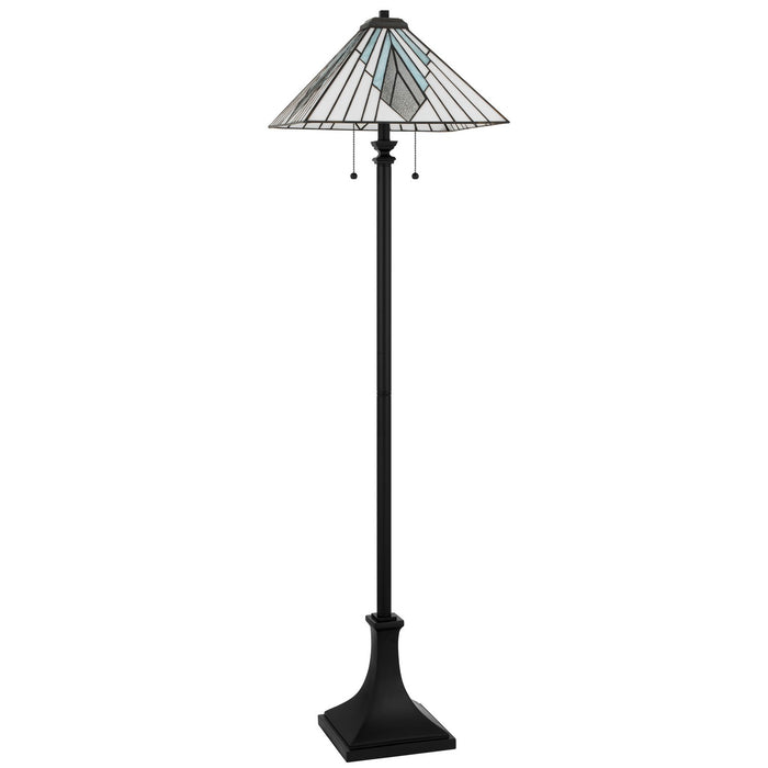 Quoizel - TFDV9363MBK - Two Light Floor Lamp - Duvane - Matte Black
