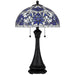 Quoizel - TFNR6325MBK - Two Light Table Lamp - Wisteria Bloom - Matte Black