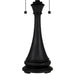 Quoizel - TFNR6325MBK - Two Light Table Lamp - Wisteria Bloom - Matte Black