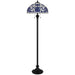 Quoizel - TFNR9362MBK - Two Light Floor Lamp - Wisteria Bloom - Matte Black