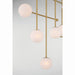 Minka-Lavery - 10149-732 - Nine Light Linear Chandelier - Ursolus - Legacy Brass