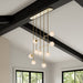 Minka-Lavery - 10149-732 - Nine Light Linear Chandelier - Ursolus - Legacy Brass