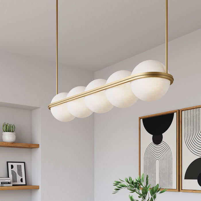 Minka-Lavery - 10157-732-L - LED Linear Chandelier - Vanderlane - Legacy Brass
