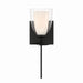 Minka-Lavery - 10251-899 - One Light Bath Sconce - Elowen - Dark Matte Black