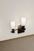 Minka-Lavery - 10252-899 - Two Light Vanity - Elowen - Dark Matte Black