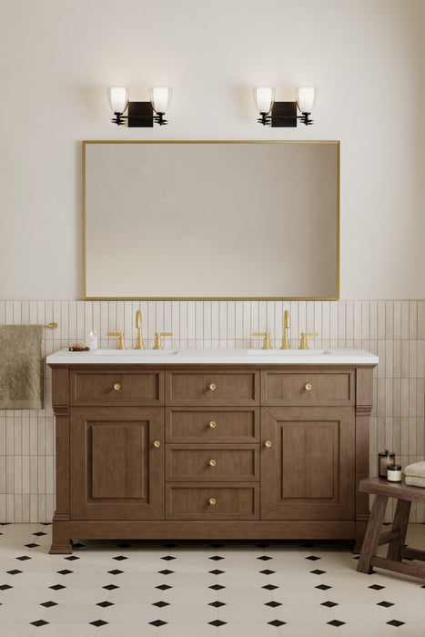 Minka-Lavery - 10252-899 - Two Light Vanity - Elowen - Dark Matte Black
