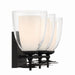 Minka-Lavery - 10253-899 - Three Light Vanity - Elowen - Dark Matte Black