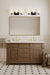 Minka-Lavery - 10253-899 - Three Light Vanity - Elowen - Dark Matte Black