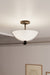 Minka-Lavery - 10255-899 - Three Light Semi-Flush Mount - Elowen - Dark Matte Black