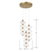 Minka-Lavery - 10526-732-L - LED Pendant - Bollavino - Legacy Brass