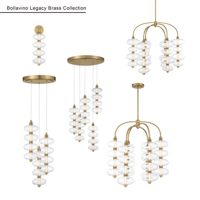 Minka-Lavery - 10528-732-L - LED Pendant - Bollavino - Legacy Brass