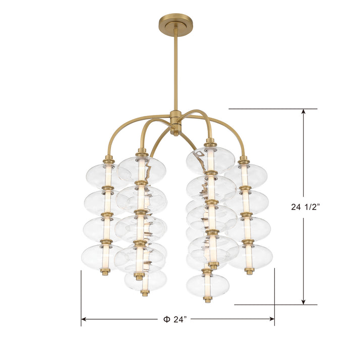 Minka-Lavery - 10528-732-L - LED Pendant - Bollavino - Legacy Brass