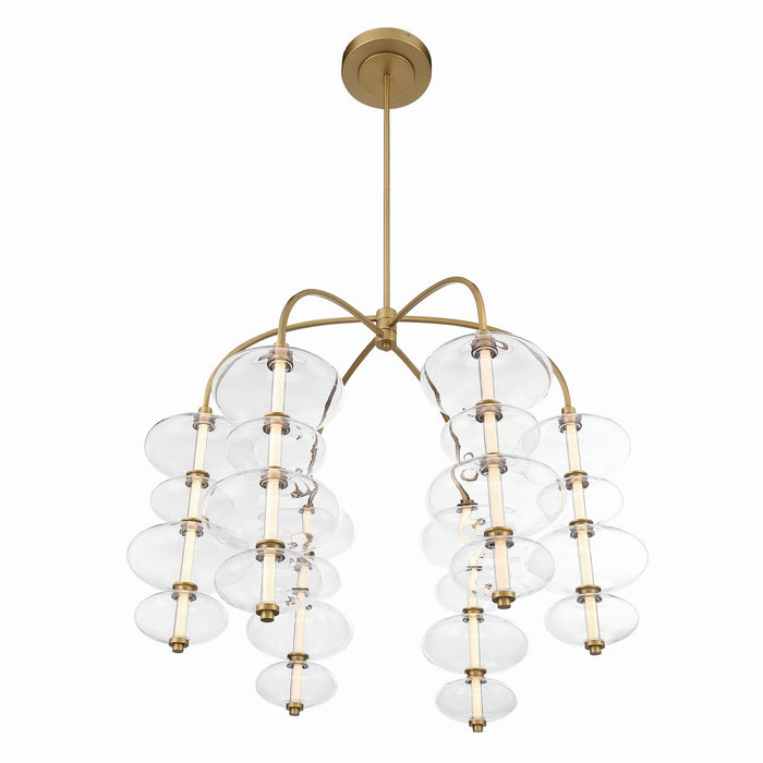 Minka-Lavery - 10529-732-L - LED Chandelier - Bollavino - Legacy Brass