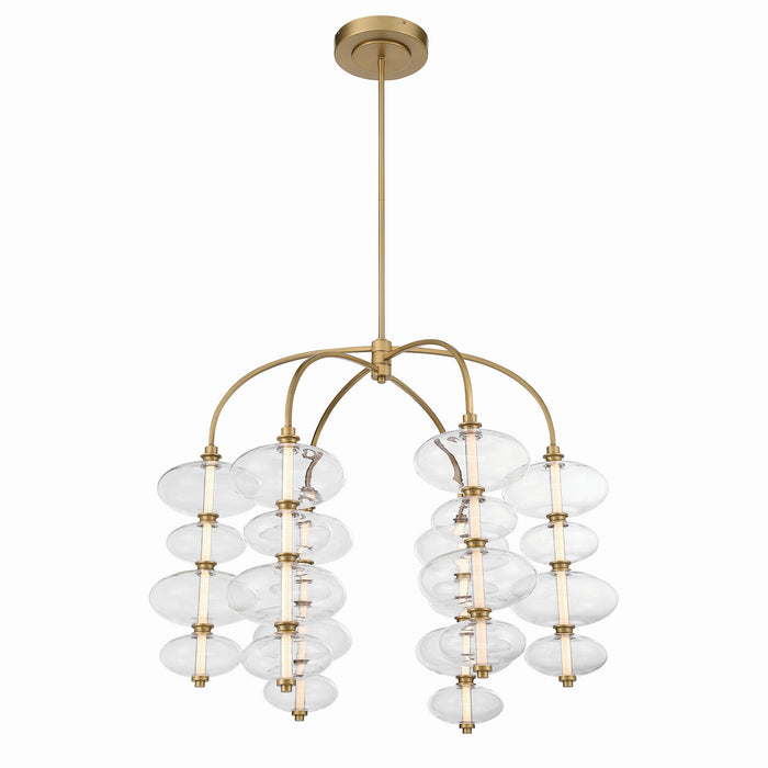 Minka-Lavery - 10529-732-L - LED Chandelier - Bollavino - Legacy Brass