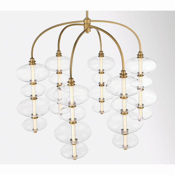 Minka-Lavery - 10529-732-L - LED Chandelier - Bollavino - Legacy Brass