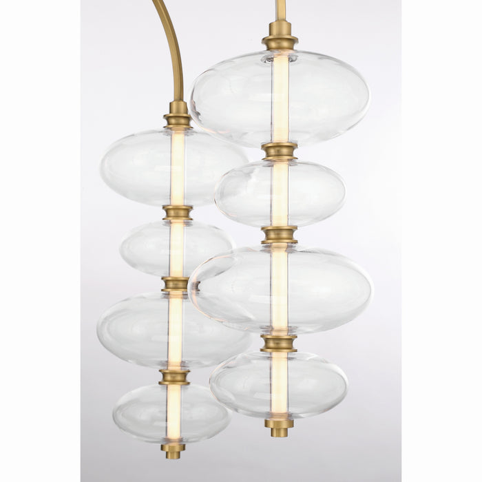 Minka-Lavery - 10529-732-L - LED Chandelier - Bollavino - Legacy Brass